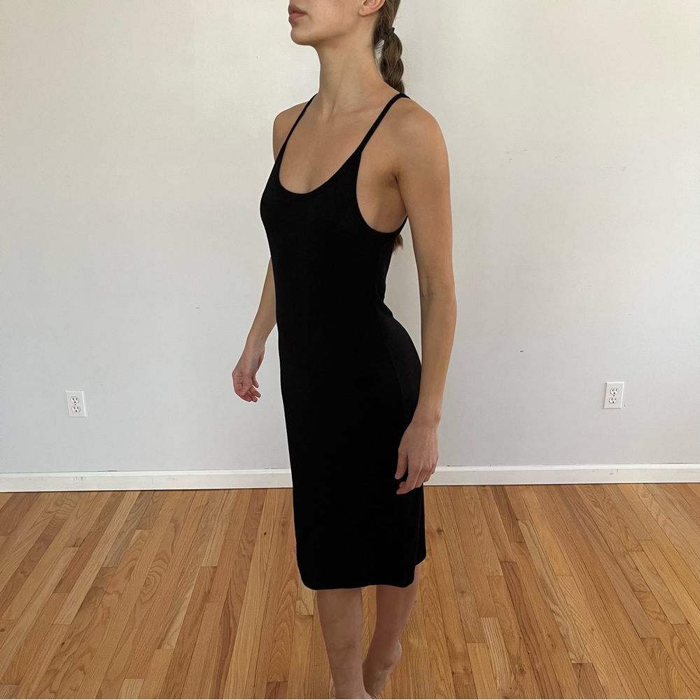 LEITH BLACK MIDI DRESS 🖤